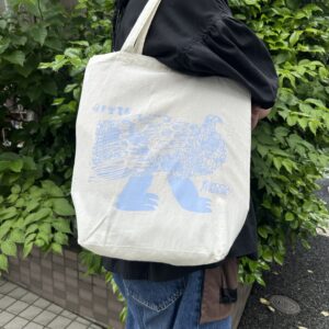 オリジナルトートバッグ【ミロコマチコさん描きおろし・ライチョウ】